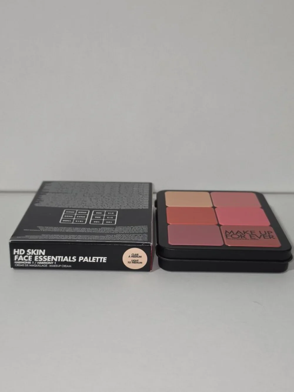 MAKE UP FOR EVER HD Skin Face Essentials Cream Palette -Light to Medium -0.91 OZ
